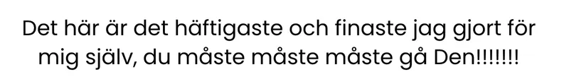 Omdöme från deltagare